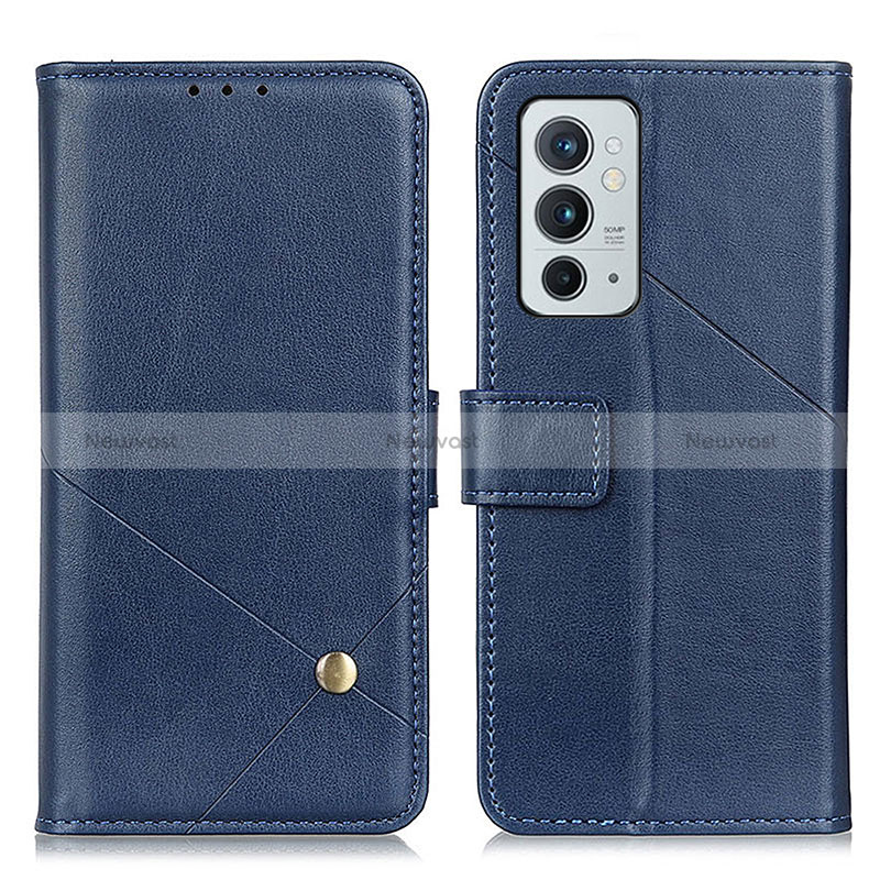 Leather Case Stands Flip Cover Holder D08Y for OnePlus 9RT 5G