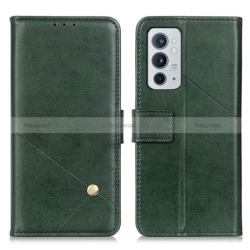 Leather Case Stands Flip Cover Holder D08Y for OnePlus 9RT 5G