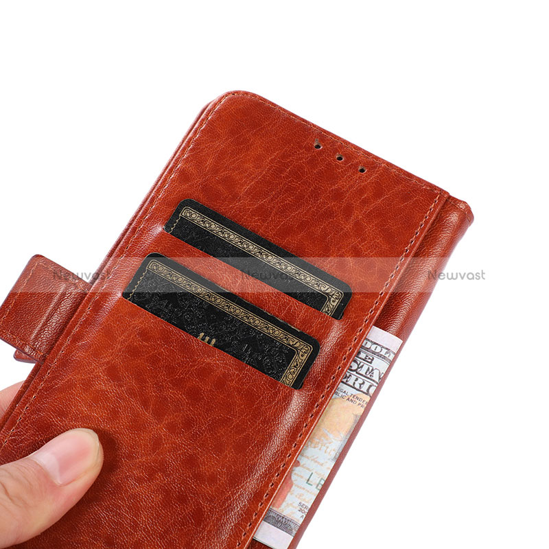 Leather Case Stands Flip Cover Holder D08Y for Sony Xperia 10 III Lite