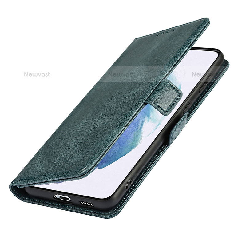 Leather Case Stands Flip Cover Holder D09T for Samsung Galaxy S21 5G