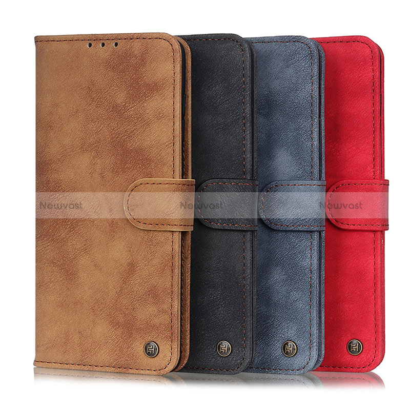 Leather Case Stands Flip Cover Holder D10Y for Realme 8 4G