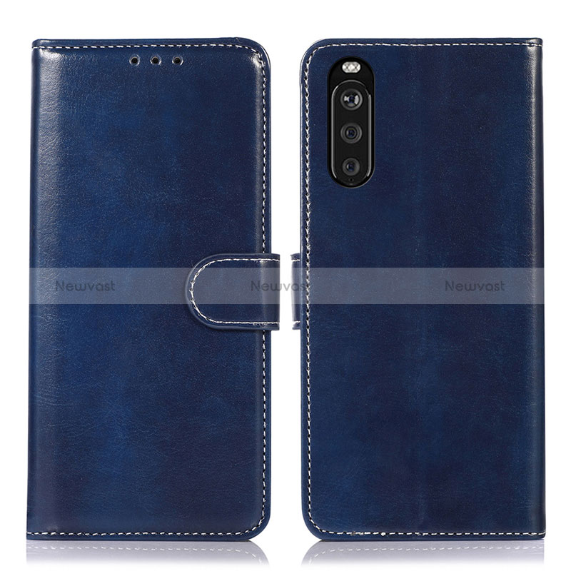 Leather Case Stands Flip Cover Holder D10Y for Sony Xperia 10 III