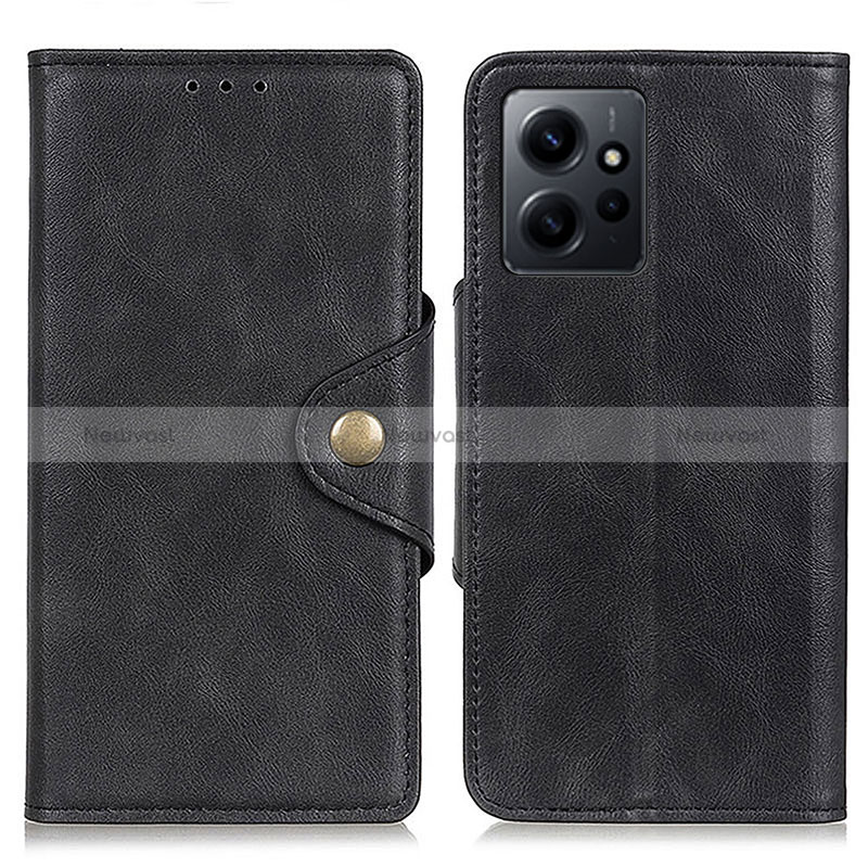 Leather Case Stands Flip Cover Holder D10Y for Xiaomi Redmi Note 12 4G