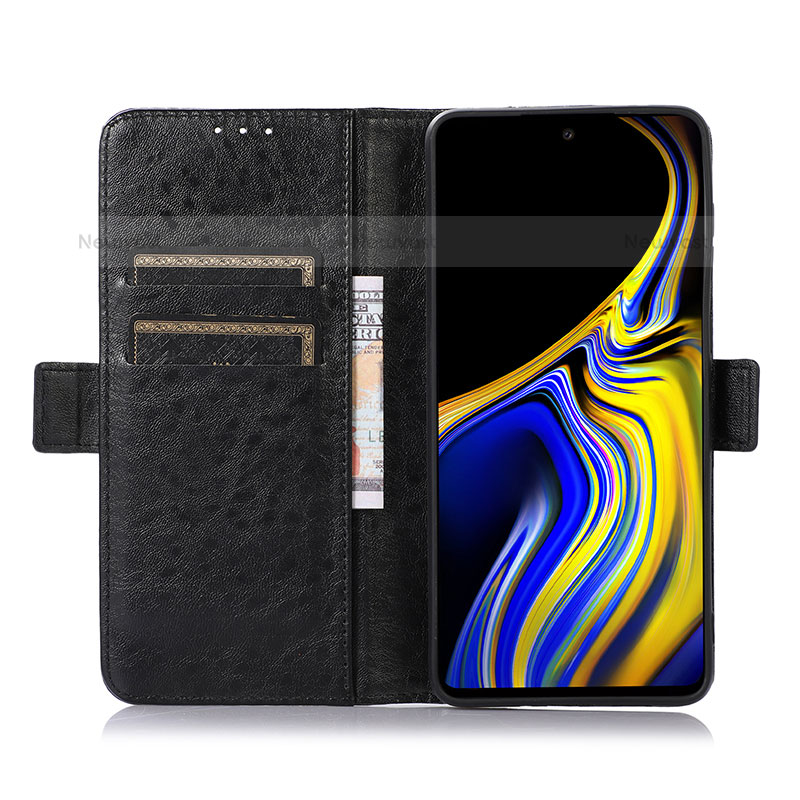 Leather Case Stands Flip Cover Holder D11Y for Samsung Galaxy S21 Plus 5G