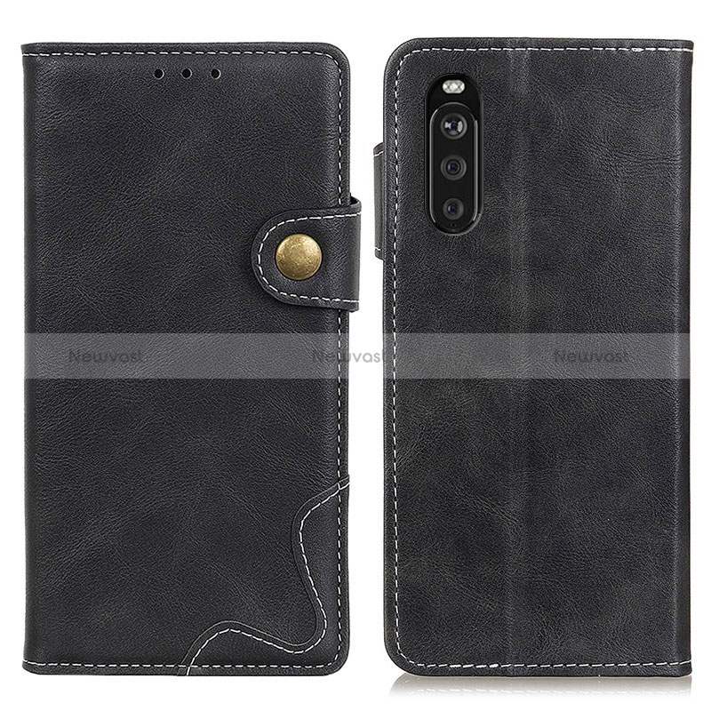 Leather Case Stands Flip Cover Holder D11Y for Sony Xperia 10 III SO-52B