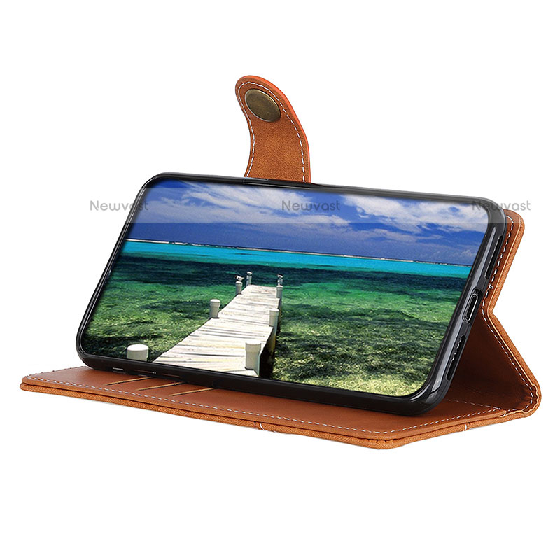 Leather Case Stands Flip Cover Holder DY01 for Motorola Moto Edge Plus (2022) 5G