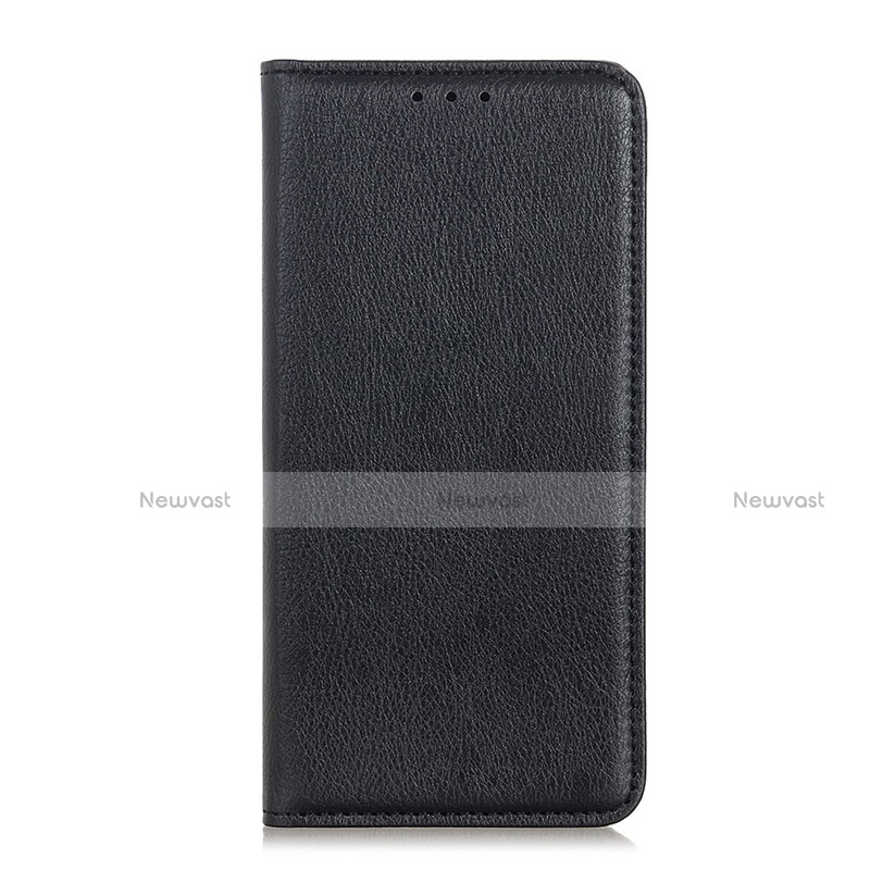 Leather Case Stands Flip Cover Holder for Alcatel 3X Black