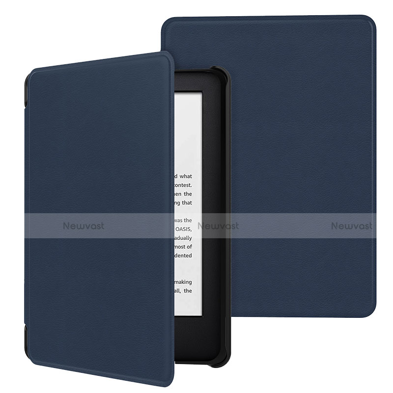 Leather Case Stands Flip Cover Holder for Amazon Kindle 6 inch