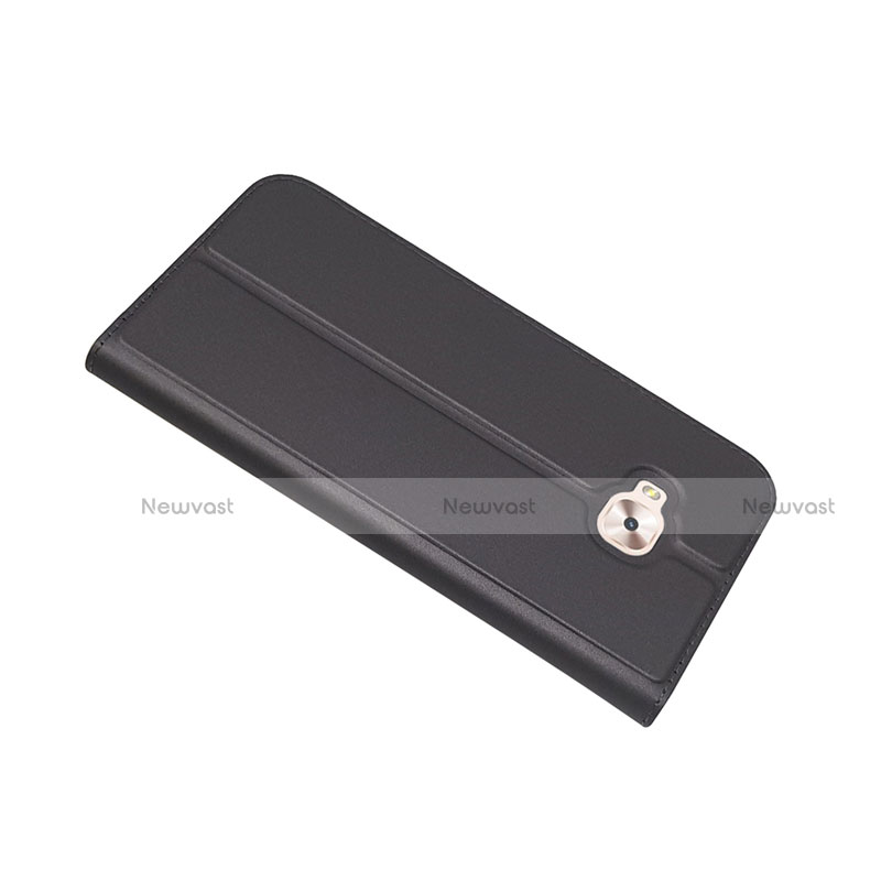 Leather Case Stands Flip Cover Holder for Asus Zenfone 4 Selfie ZD553KL