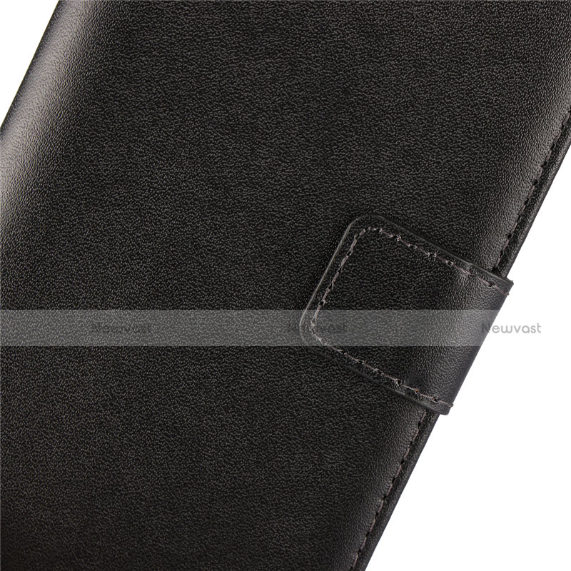 Leather Case Stands Flip Cover Holder for Asus Zenfone 4 ZE554KL Black