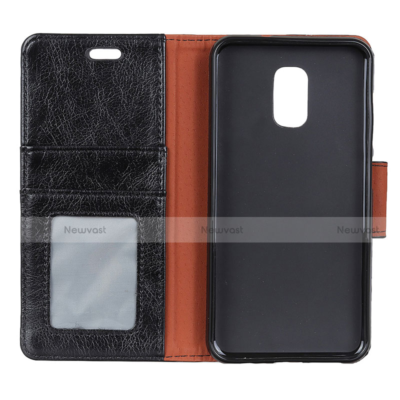 Leather Case Stands Flip Cover Holder for Asus ZenFone V Live