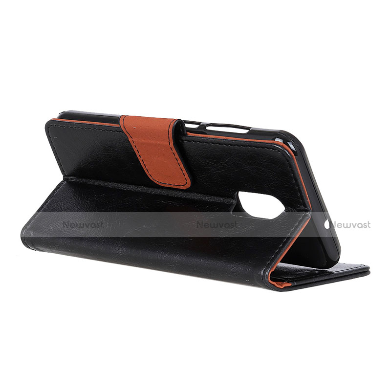 Leather Case Stands Flip Cover Holder for Asus ZenFone V Live