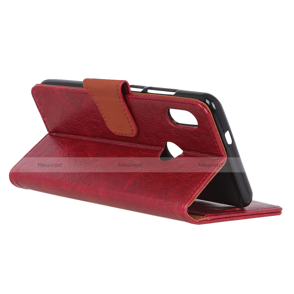 Leather Case Stands Flip Cover Holder for BQ Aquaris C