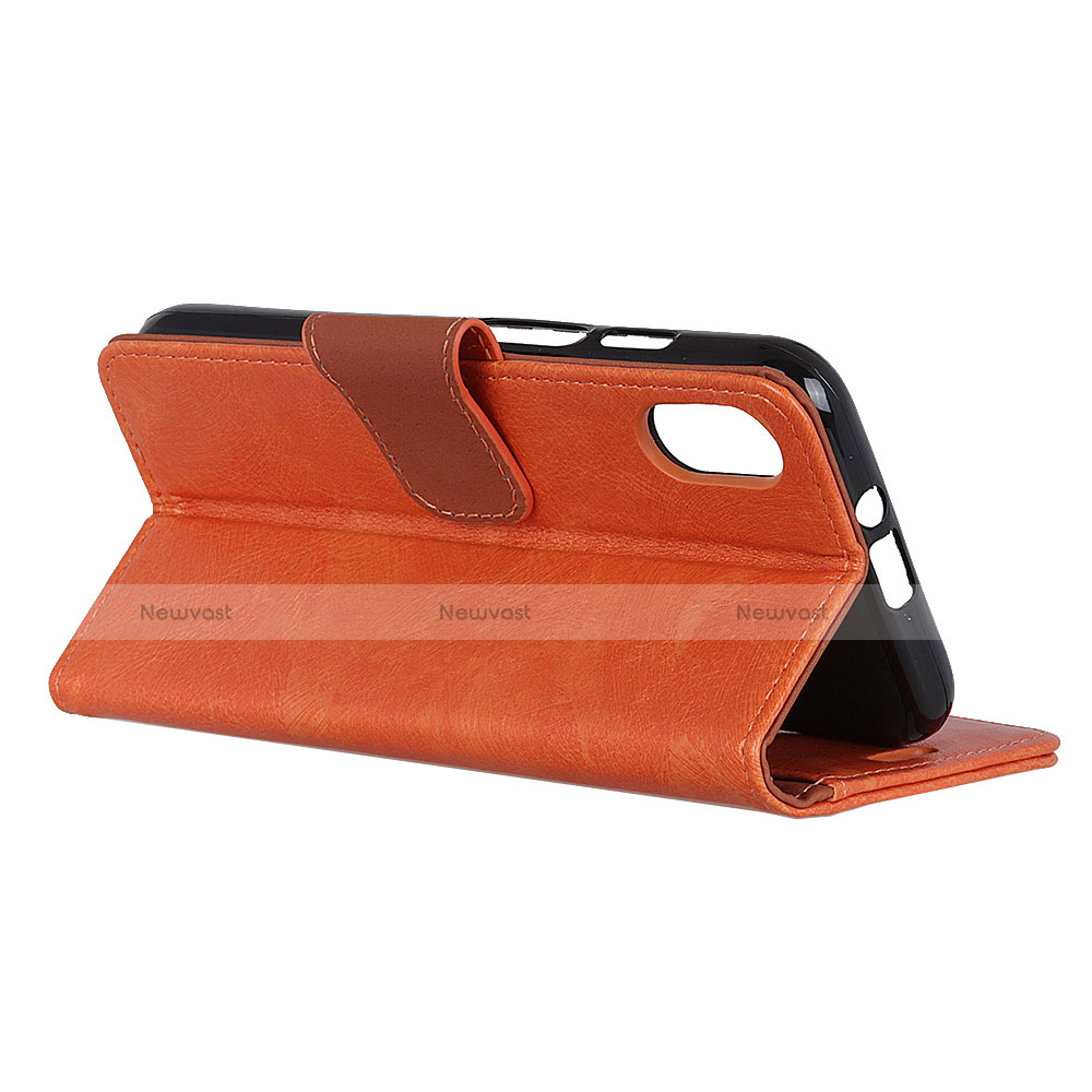 Leather Case Stands Flip Cover Holder for Doogee X55