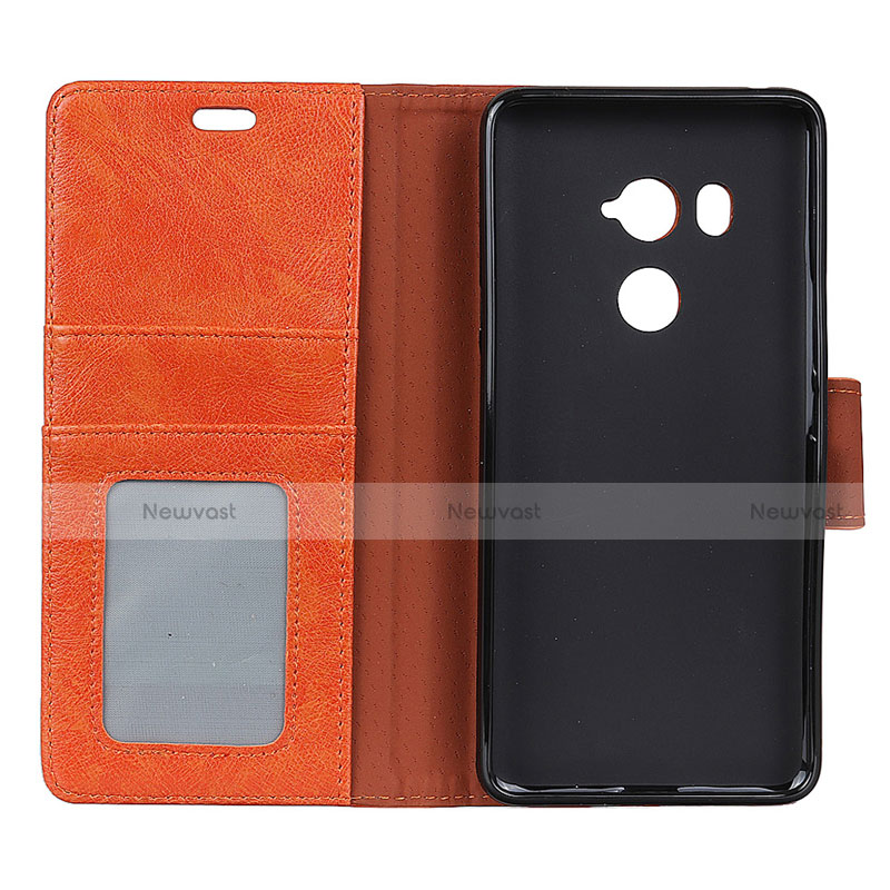 Leather Case Stands Flip Cover Holder for HTC U11 Eyes