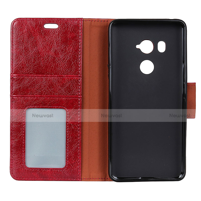 Leather Case Stands Flip Cover Holder for HTC U11 Eyes