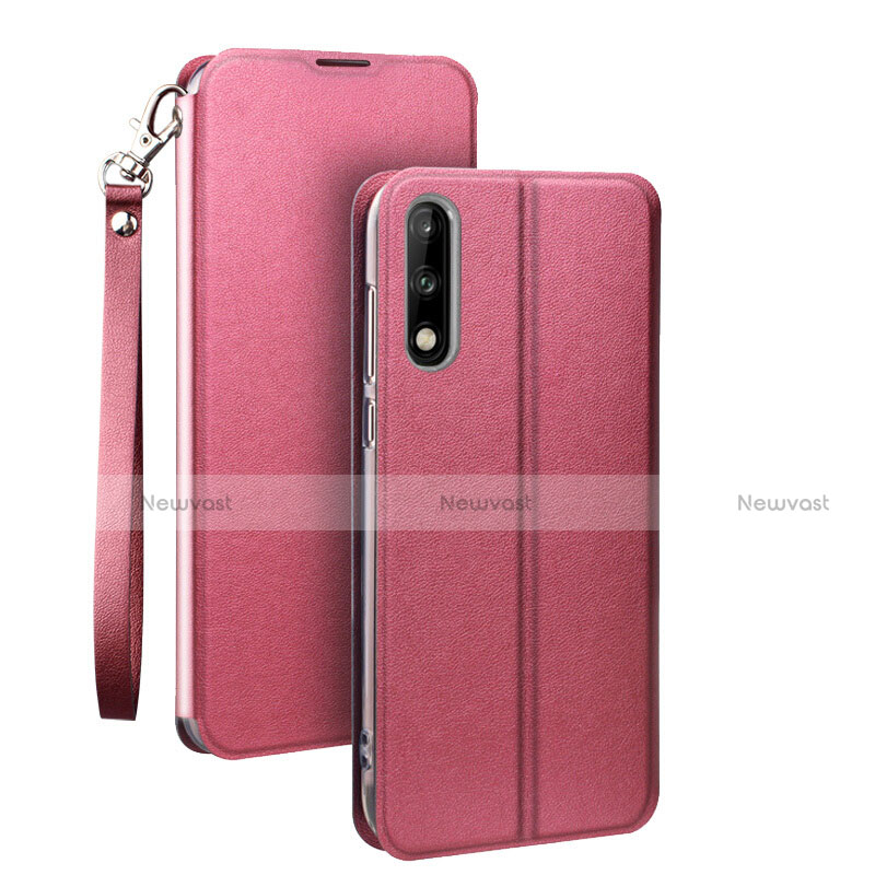 Leather Case Stands Flip Cover Holder for Huawei Honor 9X