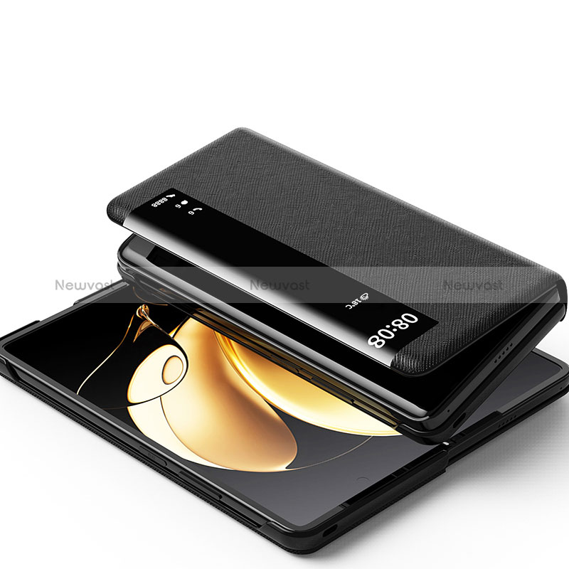 Leather Case Stands Flip Cover Holder for Huawei Honor Magic V 5G