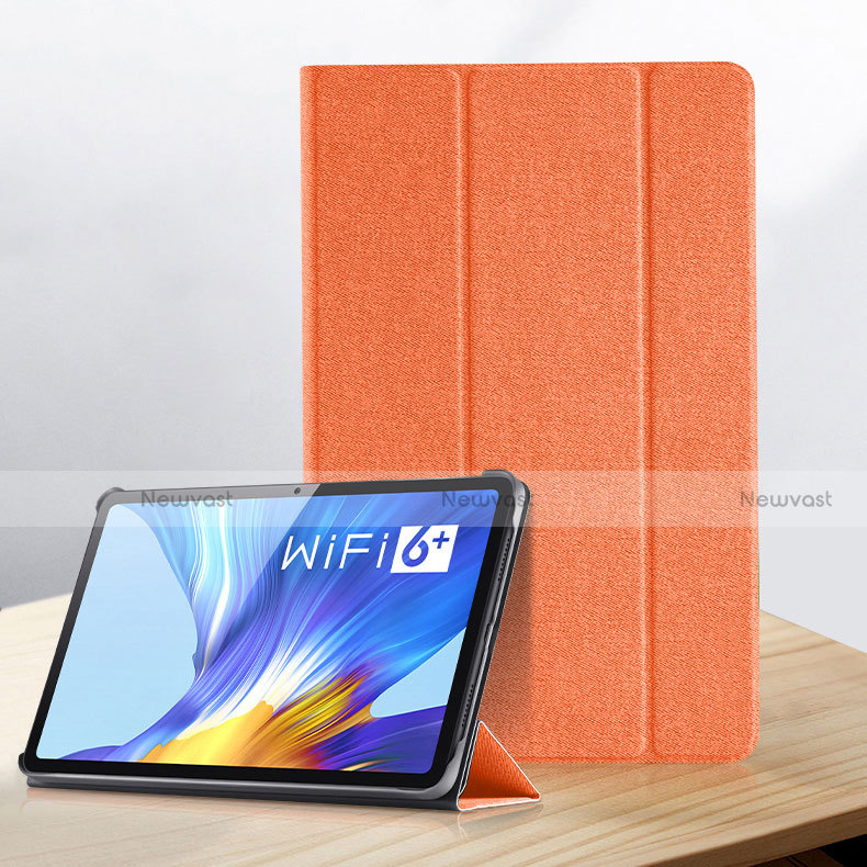 Leather Case Stands Flip Cover Holder for Huawei Honor Pad V6 10.4 Orange