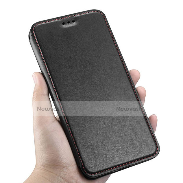 Leather Case Stands Flip Cover Holder for Huawei Honor V10 Lite