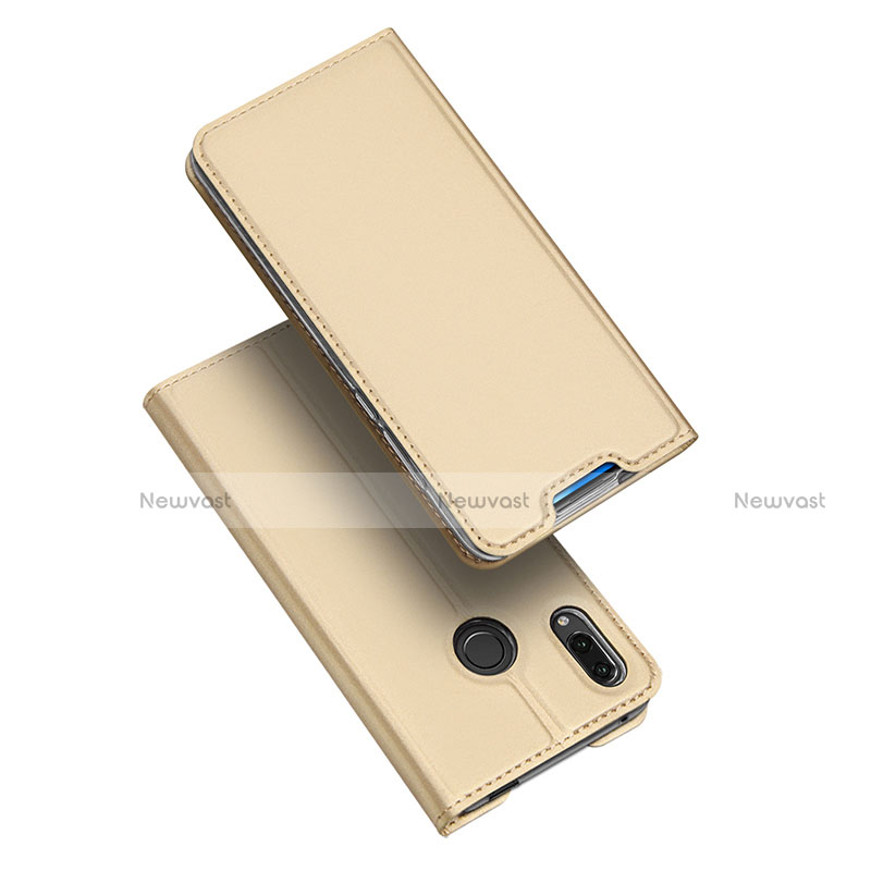 Leather Case Stands Flip Cover Holder for Huawei P Smart Z Gold