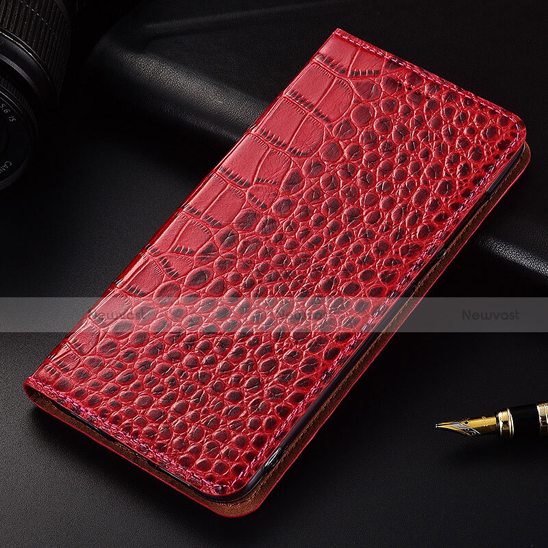 Leather Case Stands Flip Cover Holder for Huawei P40 Lite