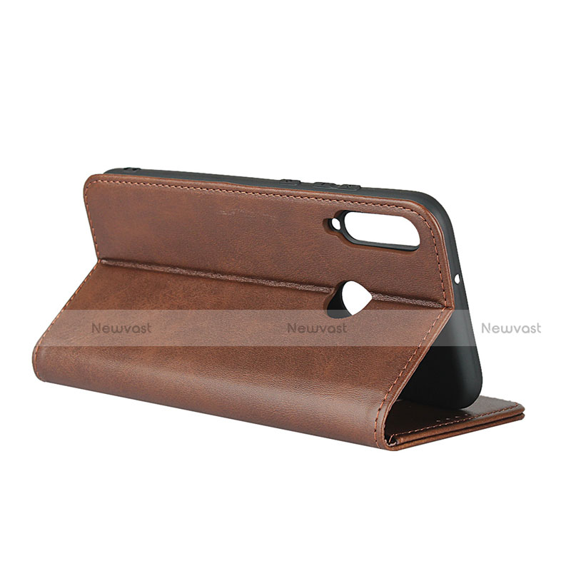 Leather Case Stands Flip Cover Holder for Huawei P40 Lite E