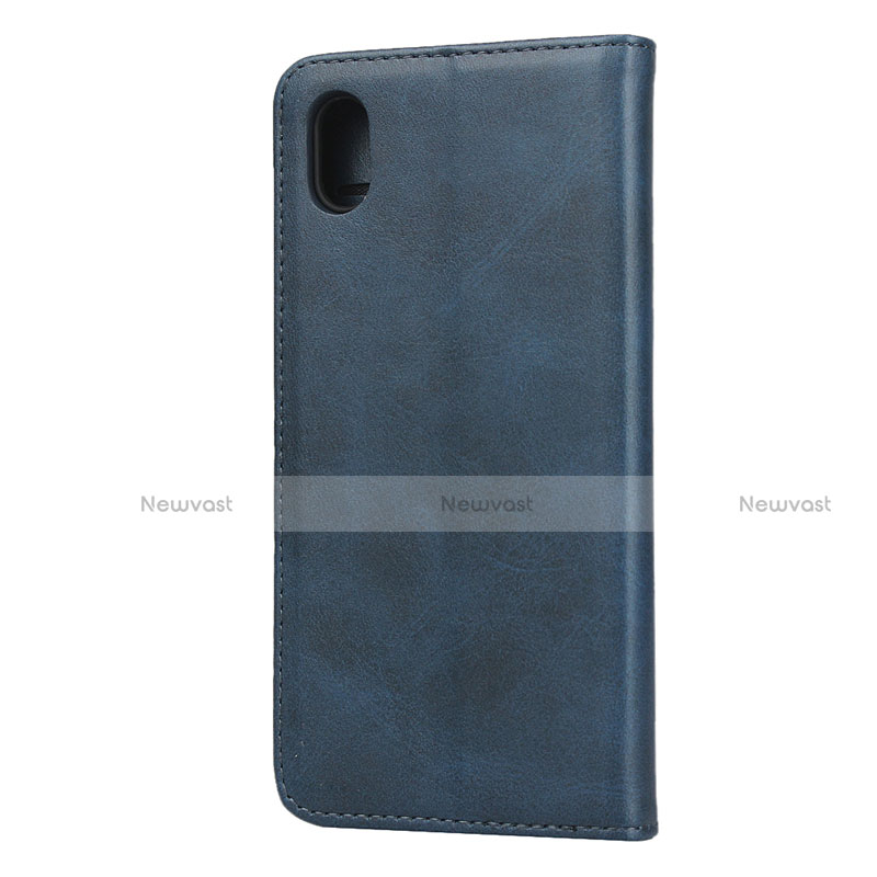 Leather Case Stands Flip Cover Holder for Huawei Y5 (2019)