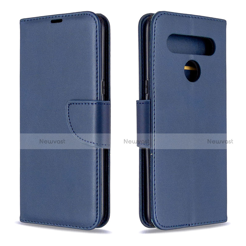 Leather Case Stands Flip Cover Holder for LG K61