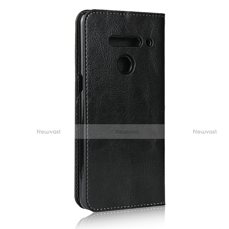 Leather Case Stands Flip Cover Holder for LG V50 ThinQ 5G