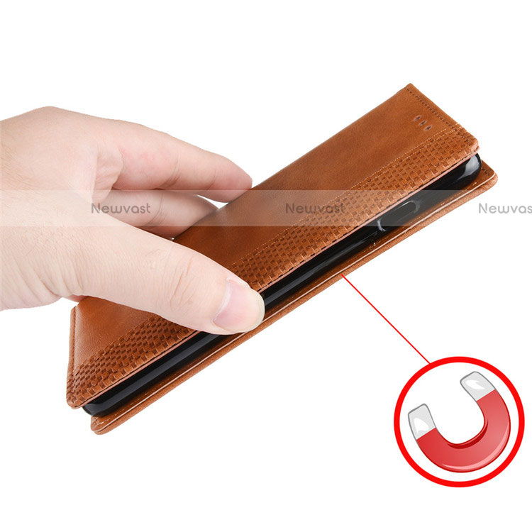 Leather Case Stands Flip Cover Holder for Motorola Moto Edge