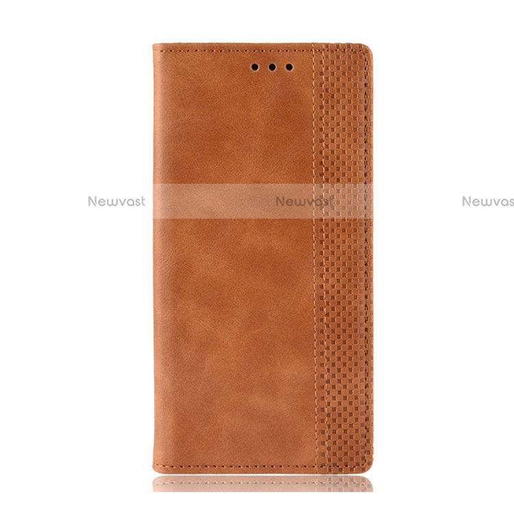 Leather Case Stands Flip Cover Holder for Motorola Moto Edge