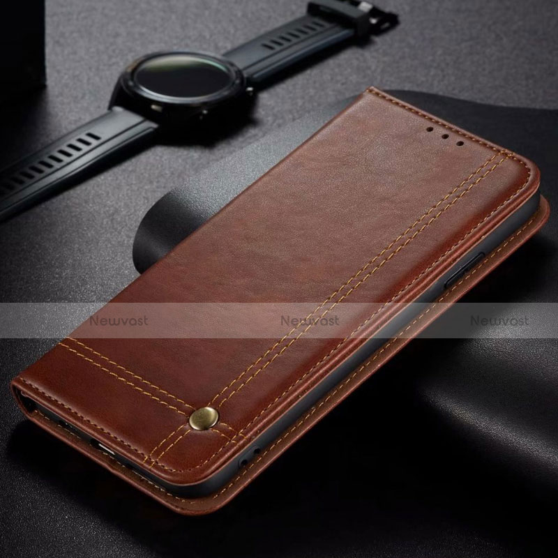 Leather Case Stands Flip Cover Holder for Oppo A12