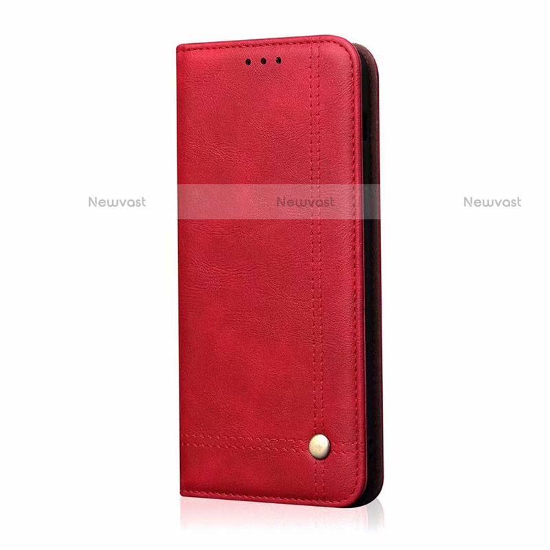 Leather Case Stands Flip Cover Holder for Oppo A12e