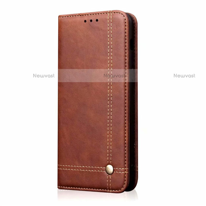 Leather Case Stands Flip Cover Holder for Oppo A12e