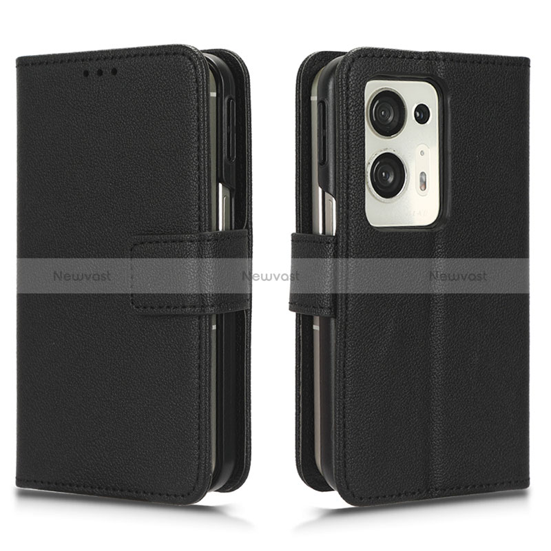 Leather Case Stands Flip Cover Holder for Oppo Find N2 5G