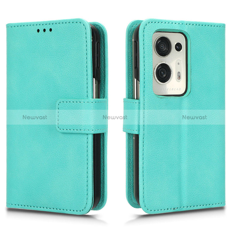 Leather Case Stands Flip Cover Holder for Oppo Find N2 5G