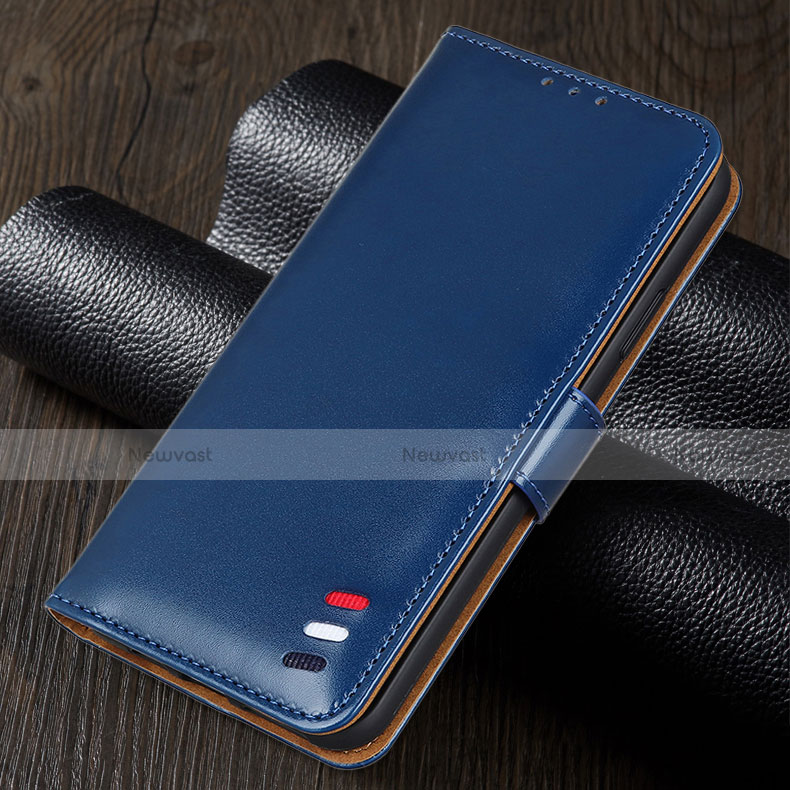 Leather Case Stands Flip Cover Holder for Realme 5