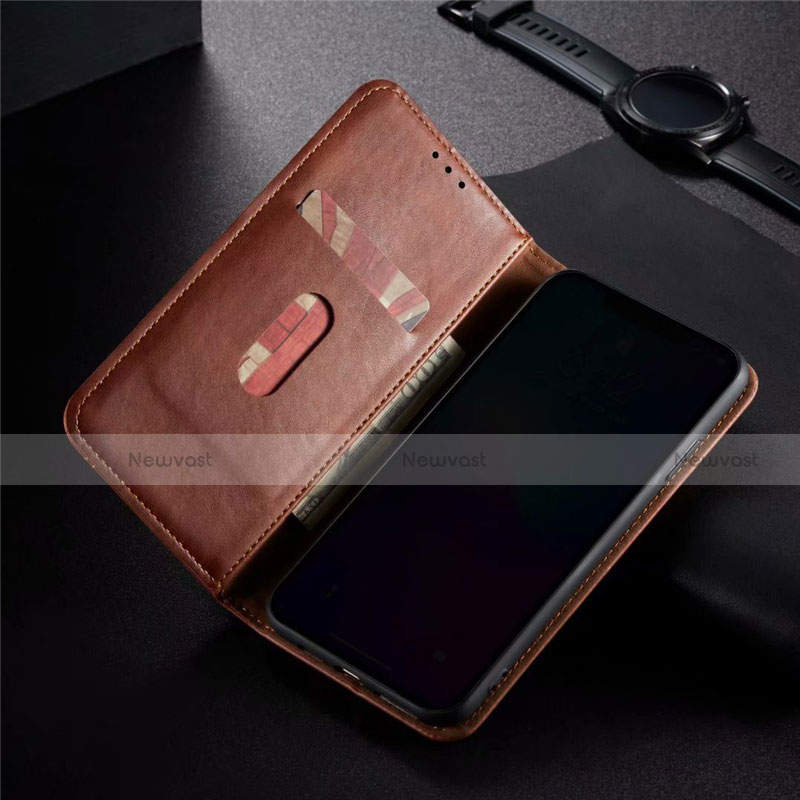 Leather Case Stands Flip Cover Holder for Realme 5 Pro