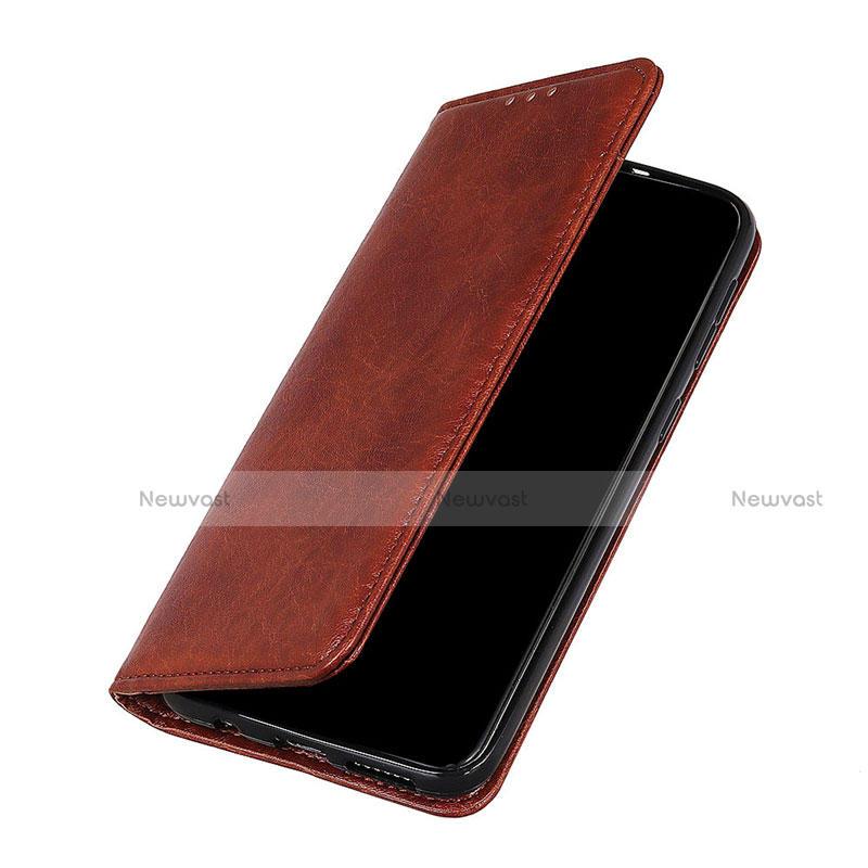 Leather Case Stands Flip Cover Holder for Realme Narzo 30 4G