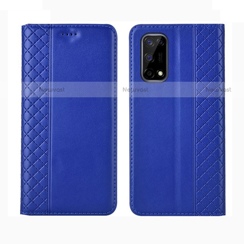 Leather Case Stands Flip Cover Holder for Realme Q2 5G