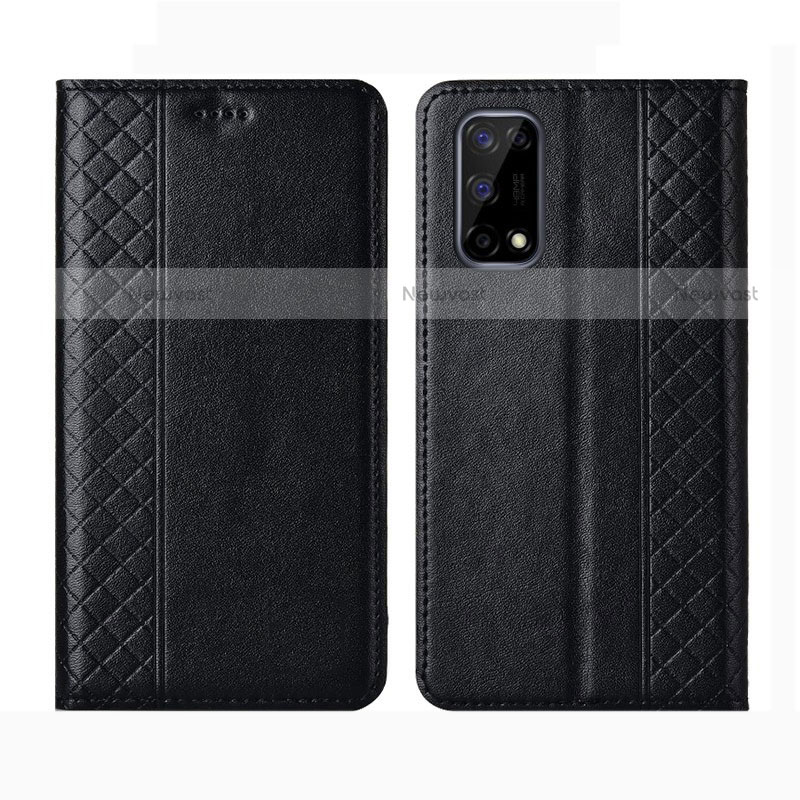 Leather Case Stands Flip Cover Holder for Realme Q2 5G