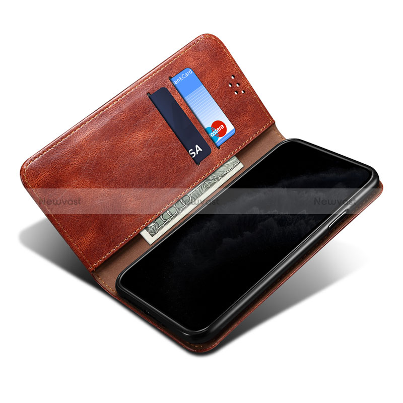 Leather Case Stands Flip Cover Holder for Samsung Galaxy A12 Nacho