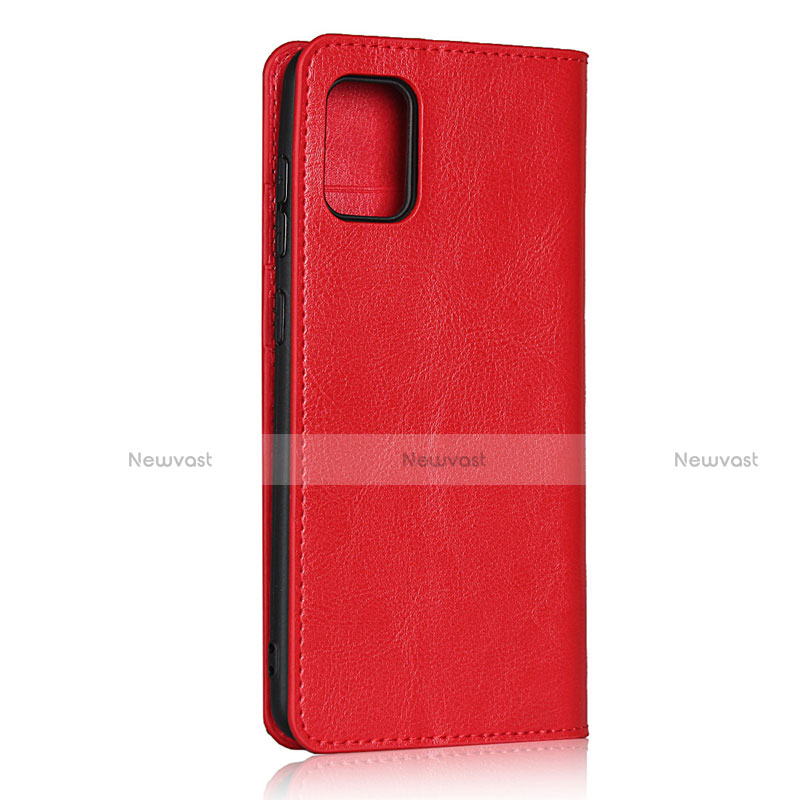 Leather Case Stands Flip Cover Holder for Samsung Galaxy A31