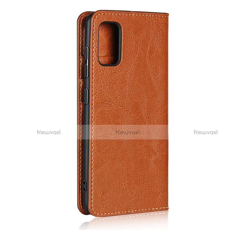 Leather Case Stands Flip Cover Holder for Samsung Galaxy A41