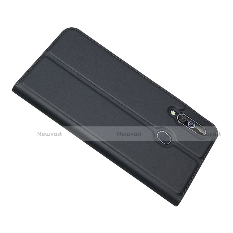 Leather Case Stands Flip Cover Holder for Samsung Galaxy A60