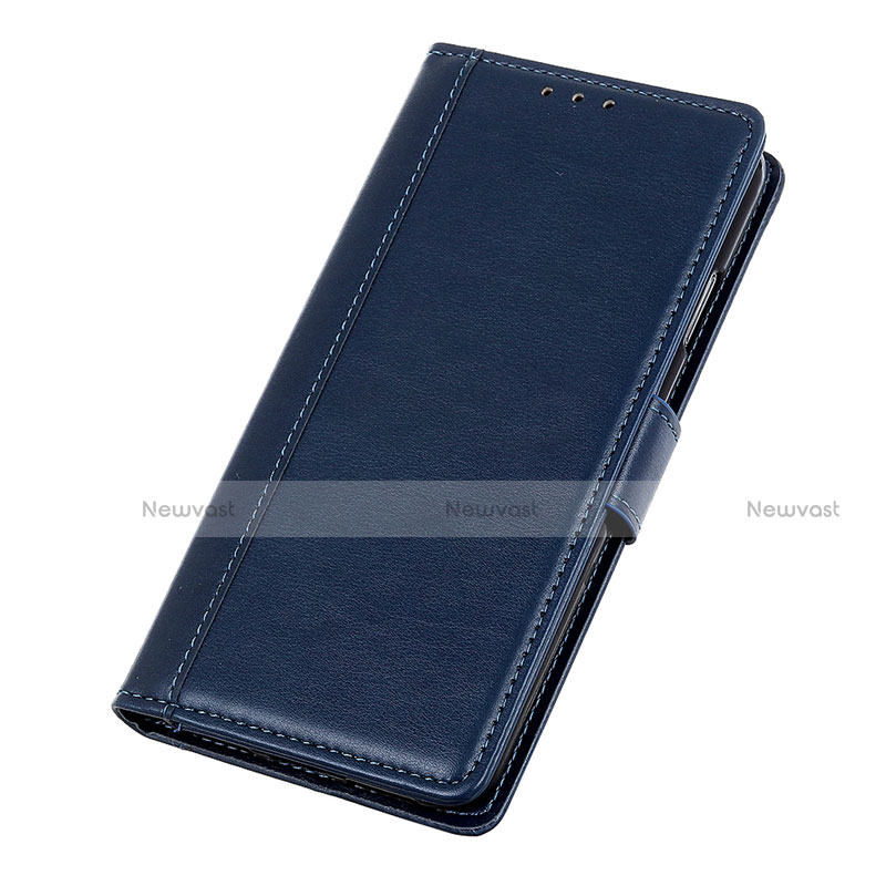 Leather Case Stands Flip Cover Holder for Samsung Galaxy M01 Core