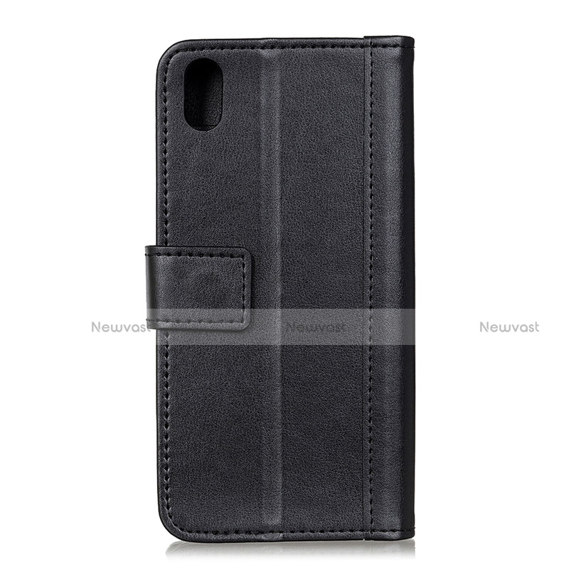 Leather Case Stands Flip Cover Holder for Samsung Galaxy M01 Core