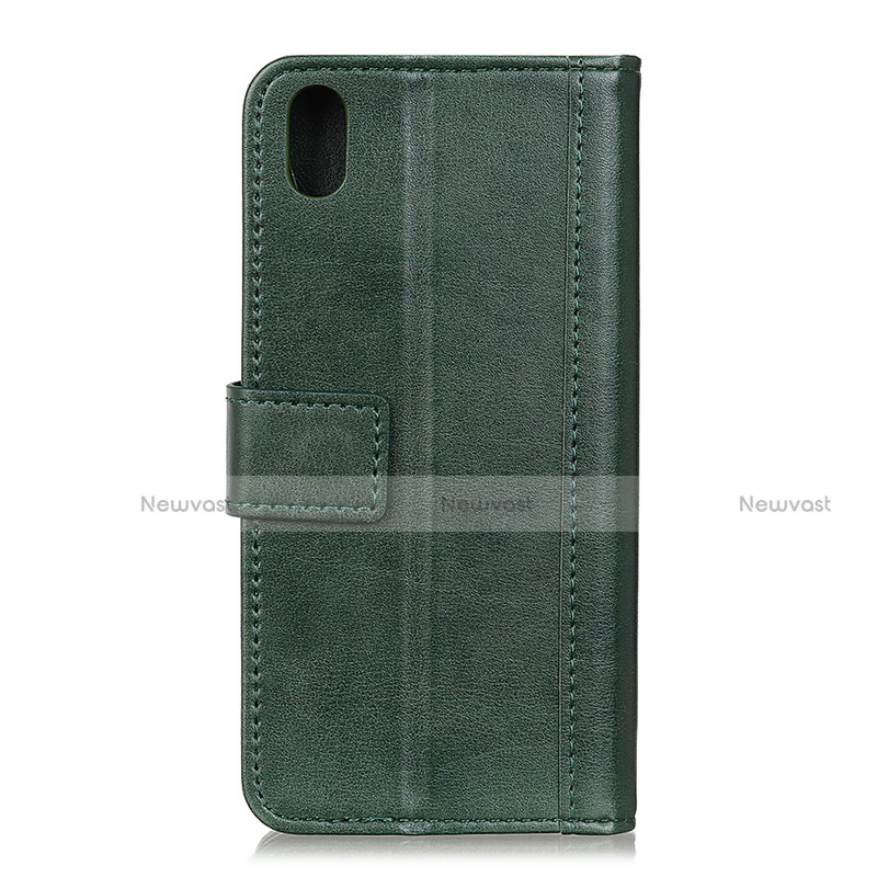 Leather Case Stands Flip Cover Holder for Samsung Galaxy M01 Core