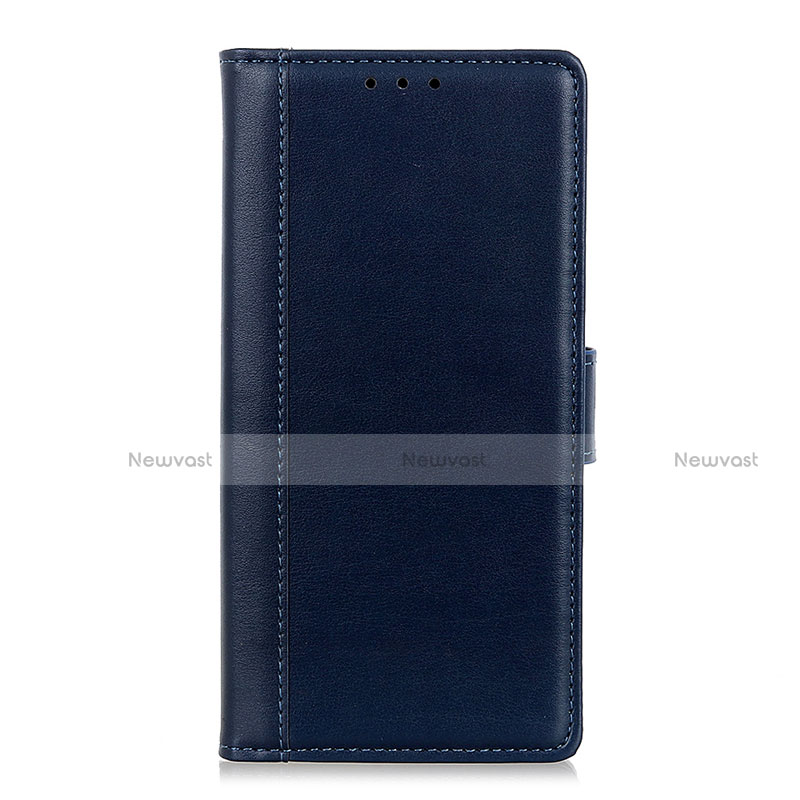 Leather Case Stands Flip Cover Holder for Samsung Galaxy M01 Core